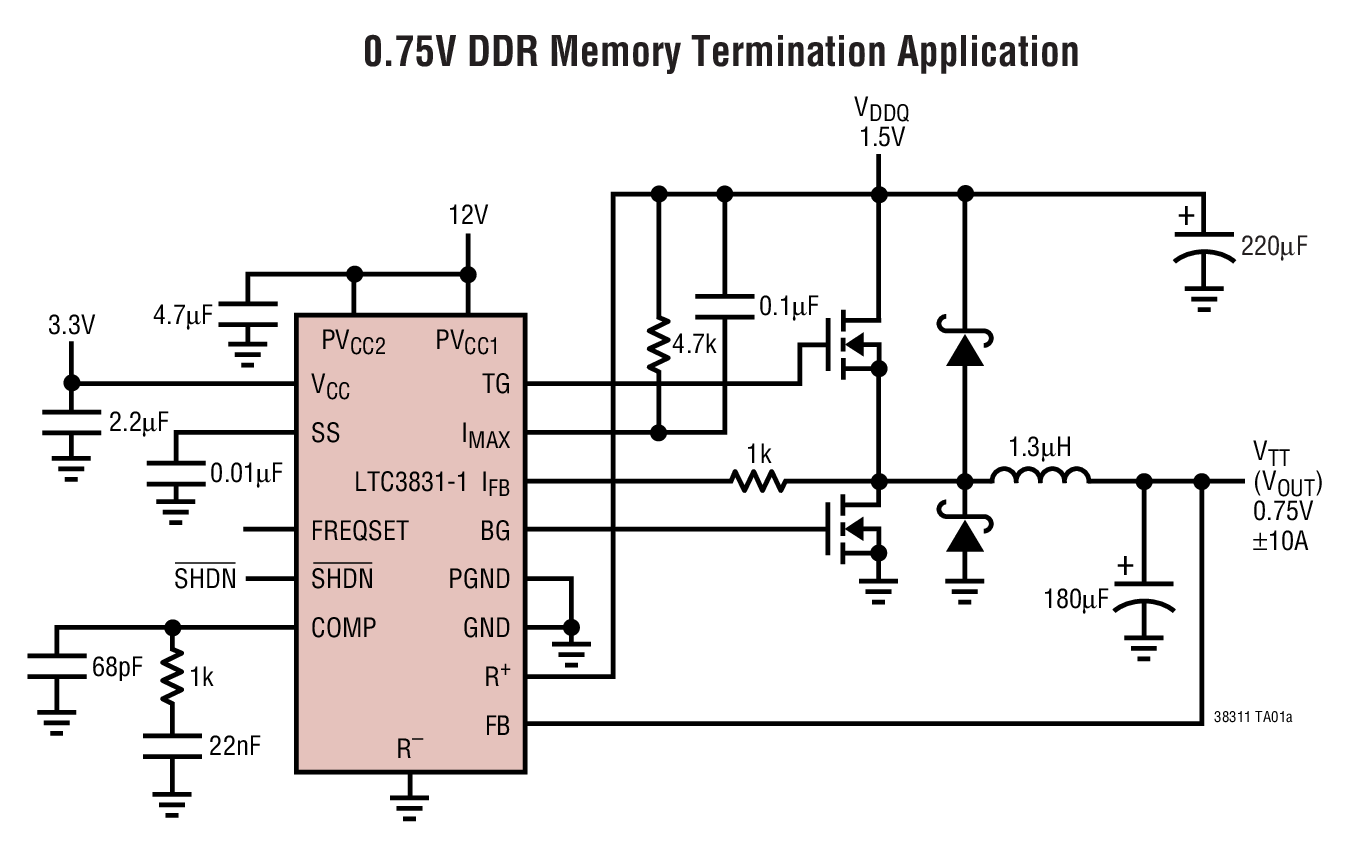 LTC3831-1Ӧͼһ